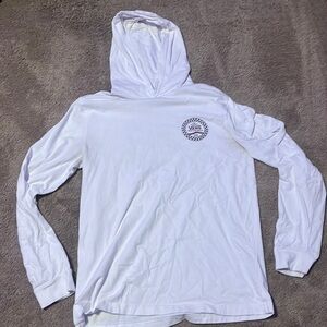 Vans long sleeve shirt with hoodie